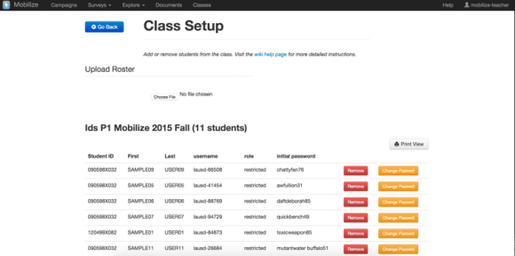 class-setup